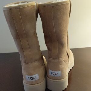 UGG Classic Beige Suede Boots